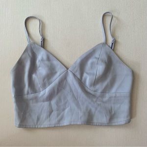 Garage Light Purple Iridescent Tiny Top/ Bralette in Size TP/XS